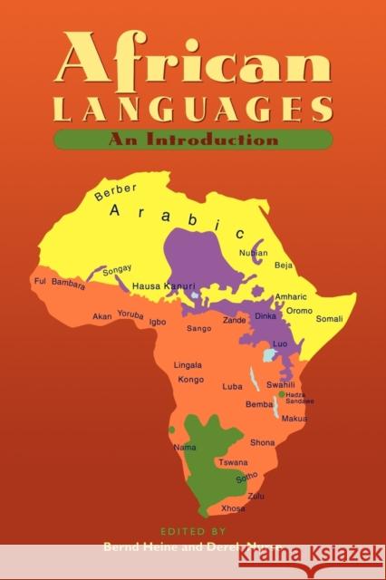 African Languages: An Introduction Heine, Bernd 9780521666299