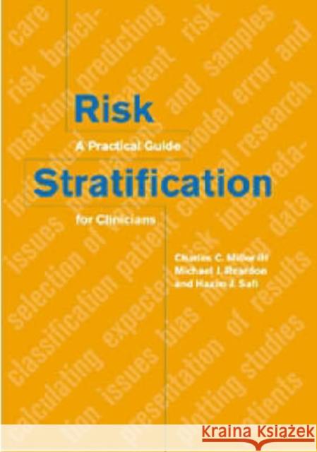 Risk Stratification: A Practical Guide for Clinicians Miller, Charles C. 9780521669450 Cambridge University Press