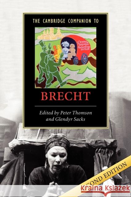 The Cambridge Companion to Brecht Glendyr Sacks 9780521673846 0