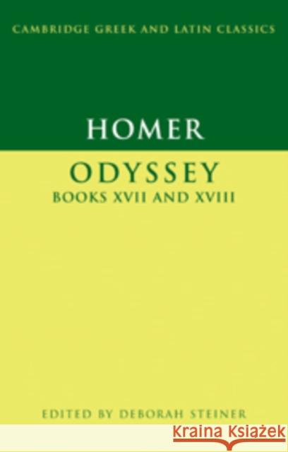 Homer: Odyssey Books XVII-XVIII  Homer 9780521677110 0