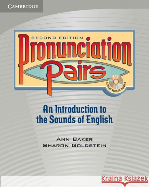 Pronunciation Pairs Student's Book with Audio CD Sharon Goldstein 9780521678087