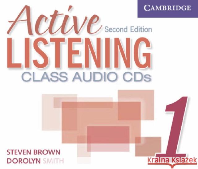 Active Listening 1: Class Audio CDs Brown, Steve 9780521678155