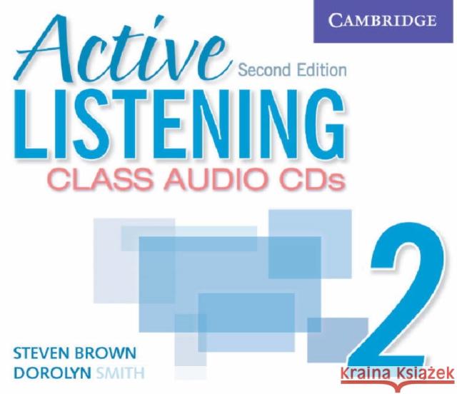 Active Listening 2 - audiobook Brown, Steven 9780521678193