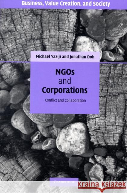 NGOs and Corporations: Conflict and Collaboration Yaziji, Michael 9780521686013