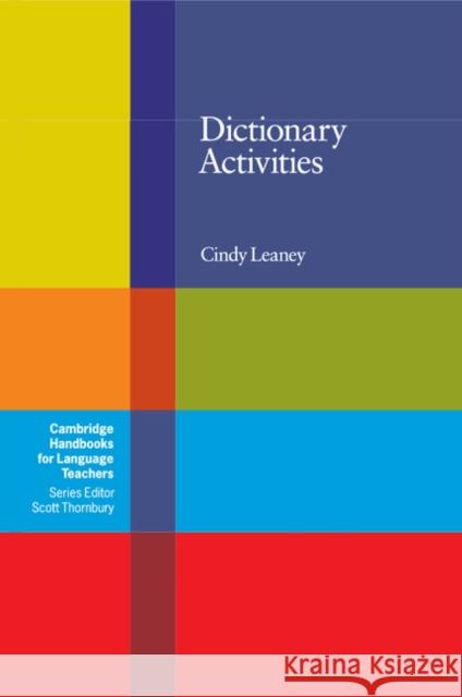 Dictionary Activities Cindy Leaney 9780521690409 Cambridge University Press