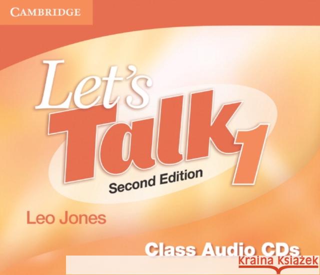 Let's Talk Level 1 Class Audio CDs (3) Jones Leo 9780521692830 Cambridge University Press