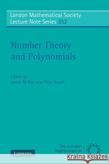 Number Theory and Polynomials Jim McKee 9780521714679 0