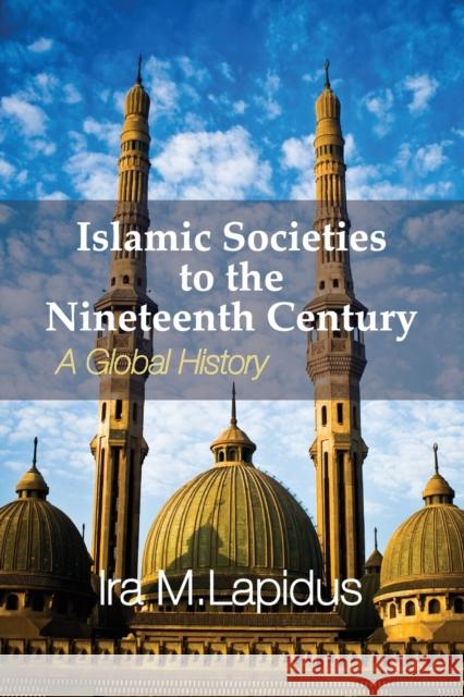 Islamic Societies to the Nineteenth Century: A Global History Lapidus, Ira M. 9780521732987 0