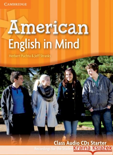 American English in Mind Starter Class Audio CDs (3) Herbert Puchta, Jeff Stranks 9780521733311