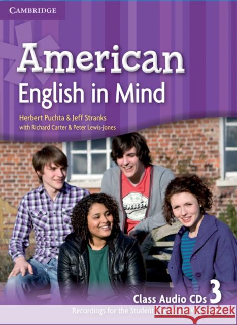 American English in Mind Level 3 Class Audio CDs (3) Herbert Puchta 9780521733625 0