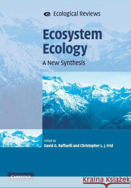 Ecosystem Ecology Raffaelli, David G. 9780521735032