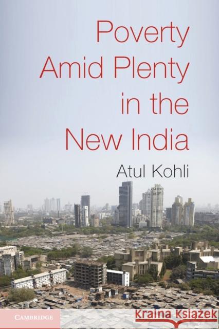 Poverty Amid Plenty in the New India Kohli, Atul 9780521735179 0