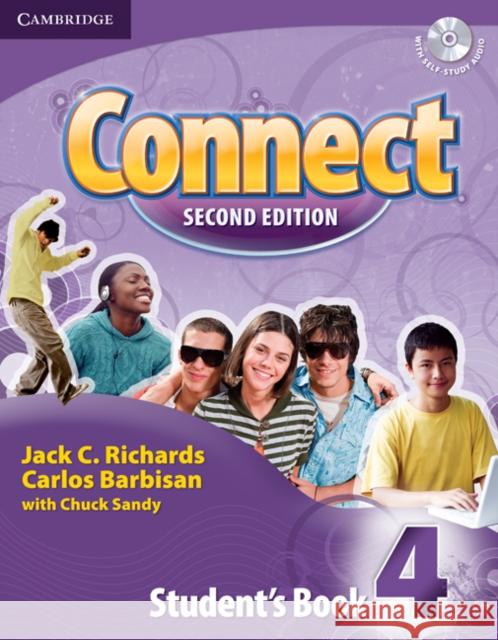 Connect 4 Student's Book with Self-study Audio CD Chuck Sandy 9780521737210 Cambridge University Press