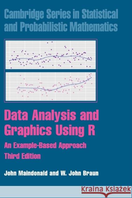 Data Analysis and Graphics Using R Maindonald, John 9780521762939 CAMBRIDGE UNIVERSITY PRESS