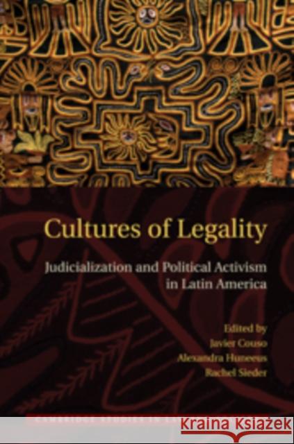 Cultures of Legality Couso, Javier 9780521767231