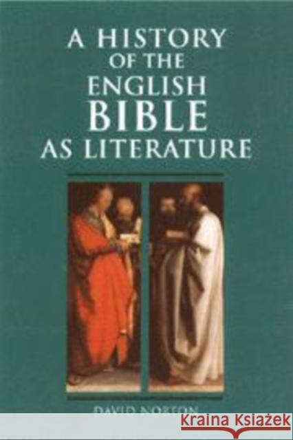 A History of the English Bible as Literature David Norton 9780521771405 Cambridge University Press