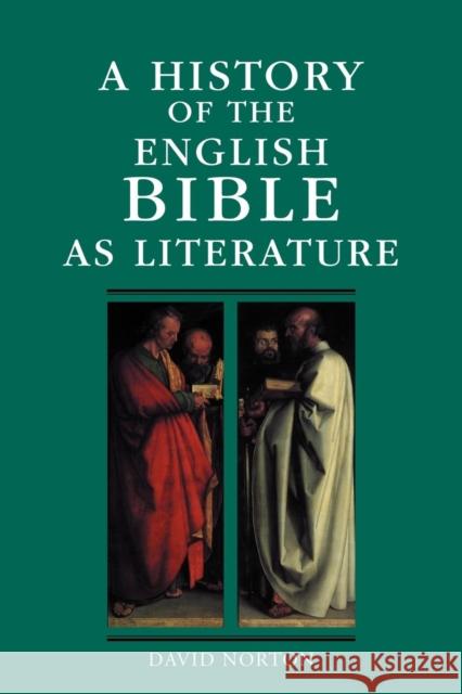 A History of the English Bible as Literature David Norton 9780521778077 Cambridge University Press