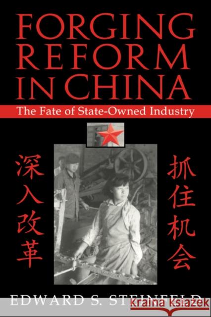 Forging Reform in China: The Fate of State-Owned Industry Steinfeld, Edward S. 9780521778619 Cambridge University Press