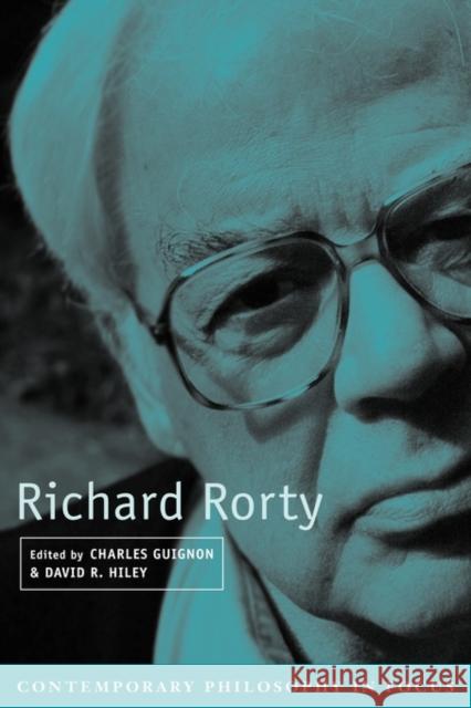 Richard Rorty Charles B. Guignon David Hiley 9780521804899 Cambridge University Press