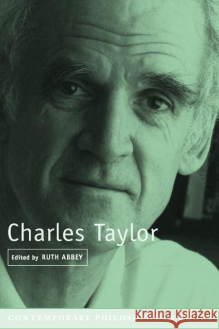 Charles Taylor Ruth Abbey (University of Kent, Canterbury) 9780521805223