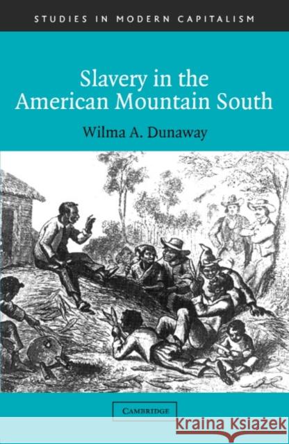 Slavery in the American Mountain South Wilma A. Dunaway Maurice Aymard Jacques Revel 9780521812757