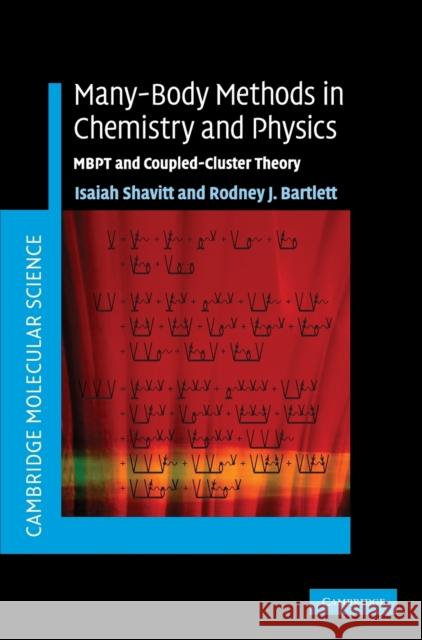 Many-Body Methods in Chemistry and Physics: Mbpt and Coupled-Cluster Theory Shavitt, Isaiah 9780521818322 CAMBRIDGE UNIVERSITY PRESS