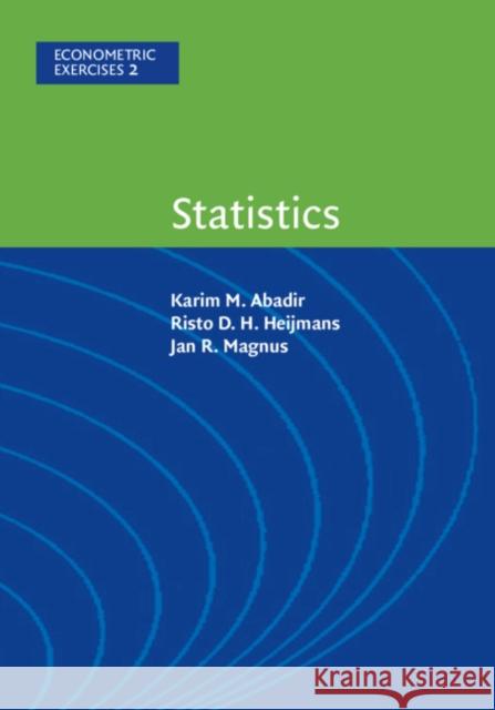 Statistics Karim M. Abadir Risto D. H. Heijmans Jan R. Magnus 9780521822886 Cambridge University Press