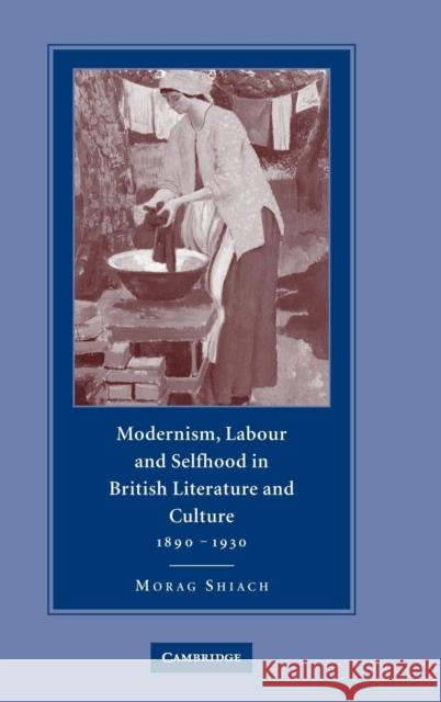 Modernism, Labour and Selfhood in British Literature and Culture, 1890-1930 Morag Shiach 9780521834599 Cambridge University Press