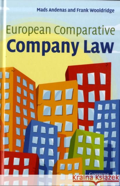 European Comparative Company Law Mads Andenas 9780521842198