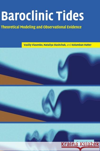 Baroclinic Tides: Theoretical Modeling and Observational Evidence Vasiliy Vlasenko (University of Plymouth), Nataliya Stashchuk (Technische Universität, Darmstadt, Germany), Kolumban Hut 9780521843959