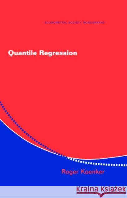 Quantile Regression Roger Koenker (University of Illinois, Urbana-Champaign) 9780521845731