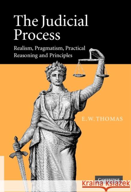 The Judicial Process: Realism, Pragmatism, Practical Reasoning and Principles Thomas, E. W. 9780521855662 Cambridge University Press
