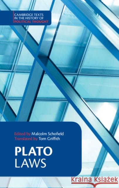 Plato: Laws Plato                                    Malcolm Schofield Tom Griffith 9780521859653 Cambridge University Press