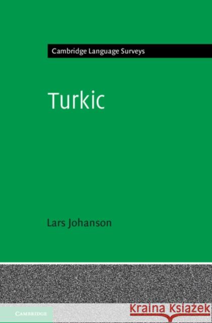 Turkic Lars Johanson 9780521865357