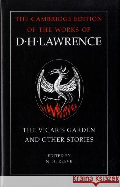 'The Vicar's Garden' and Other Stories D. H. Lawrence 9780521867108 CAMBRIDGE UNIVERSITY PRESS