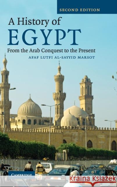 A History of Egypt: From the Arab Conquest to the Present Al-Sayyid Marsot, Afaf Lutfi 9780521877176 Cambridge University Press