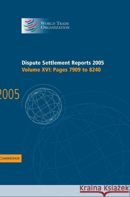 Dispute Settlement Reports 2005  9780521885966 Cambridge University Press