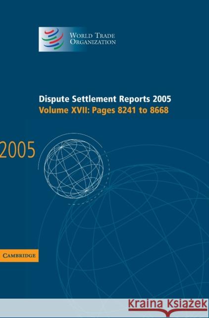 Dispute Settlement Reports 2005  9780521885973 Cambridge University Press