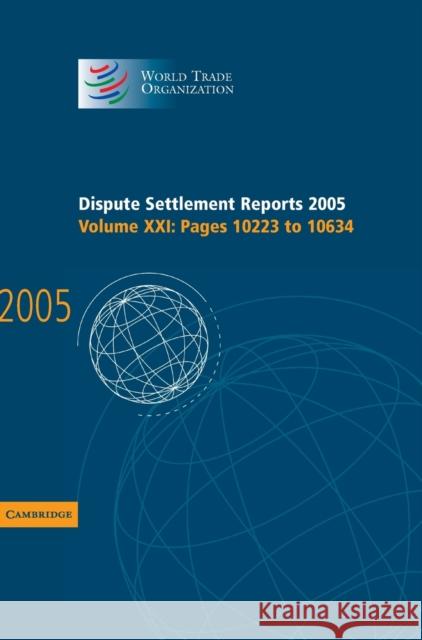 Dispute Settlement Reports 2005  9780521886017 Cambridge University Press