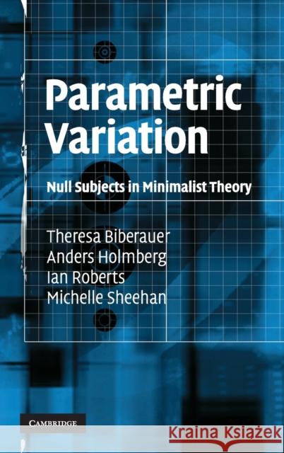 Parametric Variation Biberauer, Theresa 9780521886956 0