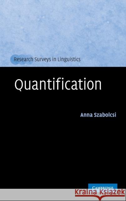 Quantification  9780521887960 CAMBRIDGE UNIVERSITY PRESS
