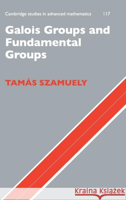 Galois Groups and Fundamental Groups Tamas Szamuely 9780521888509 CAMBRIDGE UNIVERSITY PRESS