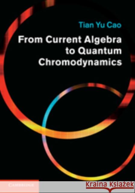 From Current Algebra to Quantum Chromodynamics: A Case for Structural Realism Cao, Tian Yu 9780521889339 CAMBRIDGE UNIVERSITY PRESS