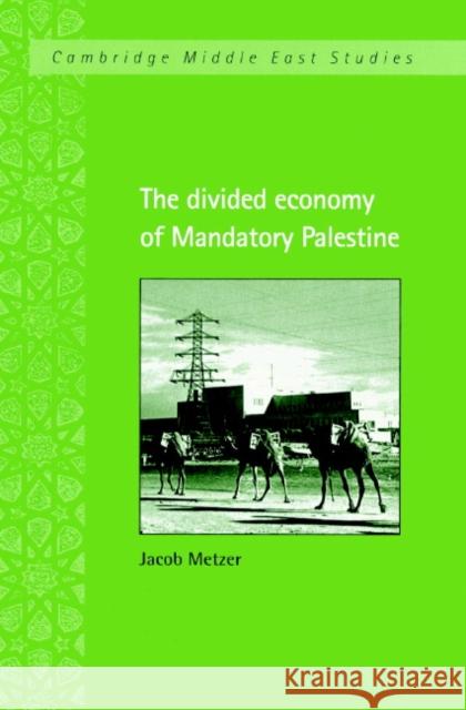 The Divided Economy of Mandatory Palestine Jacob Metzer Charles Tripp Julia A. Clancy-Smith 9780521894388 Cambridge University Press