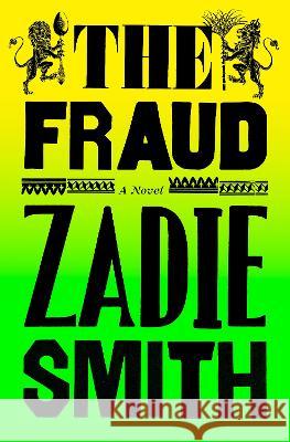 The Fraud Zadie Smith 9780525558965