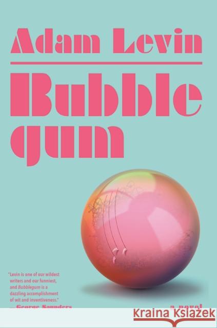 Bubblegum: A Novel Adam Levin 9780525566489