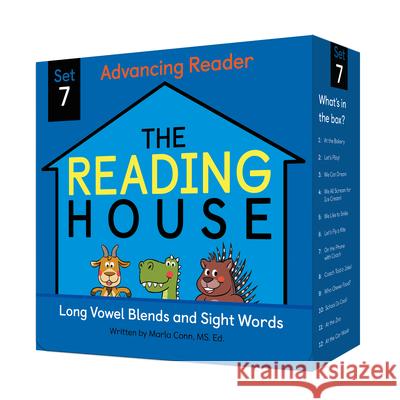 The Reading House Set 7: Long Vowel Blends and Sight Words Marla Conn 9780525571346