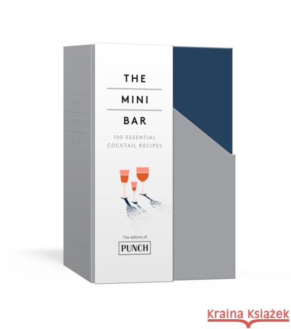 The Mini Bar: 100 Essential Cocktail Recipes; 8 Notebook Set Brad Thomas Parsons Editors of Punch 9780525572695 Clarkson Potter Publishers