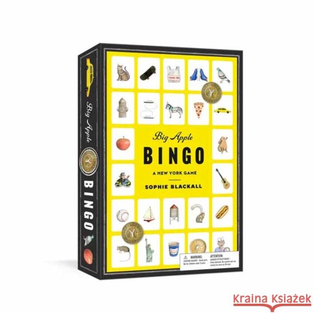 Big Apple Bingo: A New York Game: Board Games Blackall, Sophie 9780525573708 Clarkson Potter Publishers