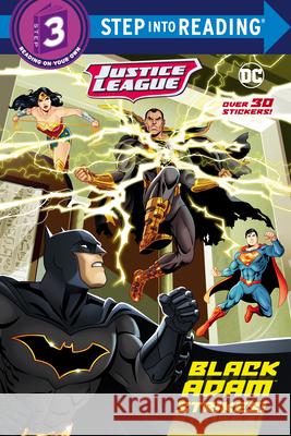 Black Adam Strikes! (DC Justice League) Frank Berrios Random House 9780525647454 Random House Books for Young Readers